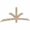 Ekena Millwork Davenport Smooth Timber Gable Bracket, Douglas Fir, 84"W x 28"H x 1 1/2"D x 3 1/2"F, 8/12 Pitch GBW084X28X0204DAV00SDF - alternate 2